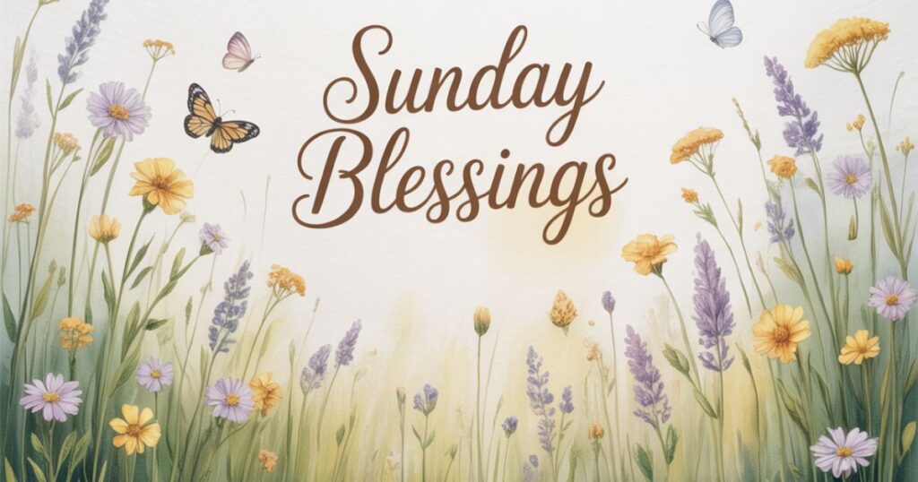 Sunday Blessings