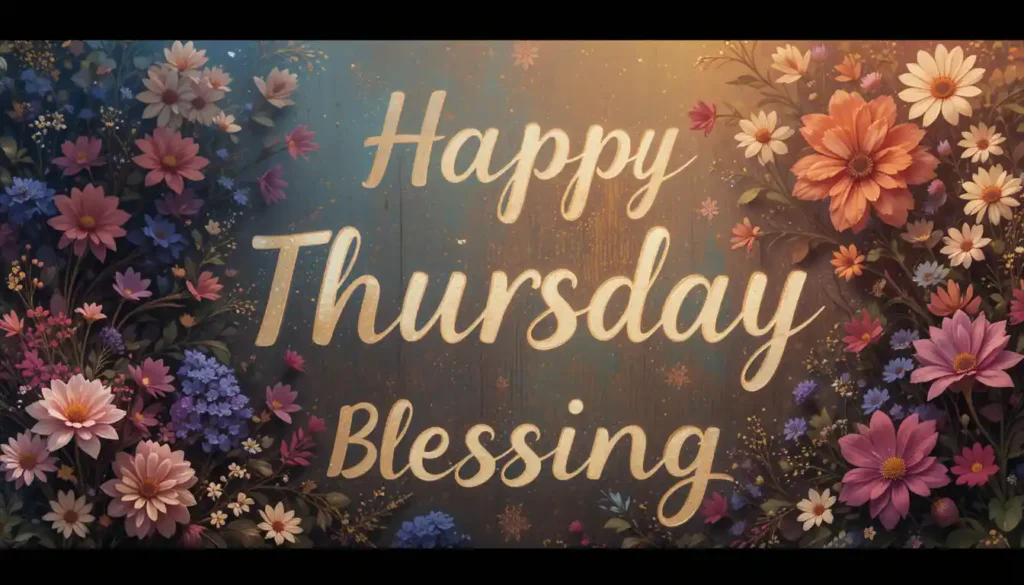 thursday blessings and prayer