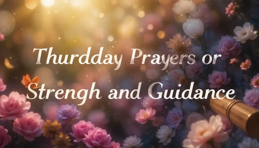 Thursday Blessings and Prayers Bible Verses