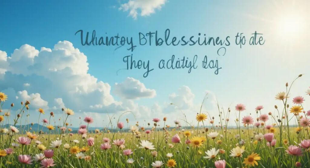 Spiritual Inspiration Thursday Blessings