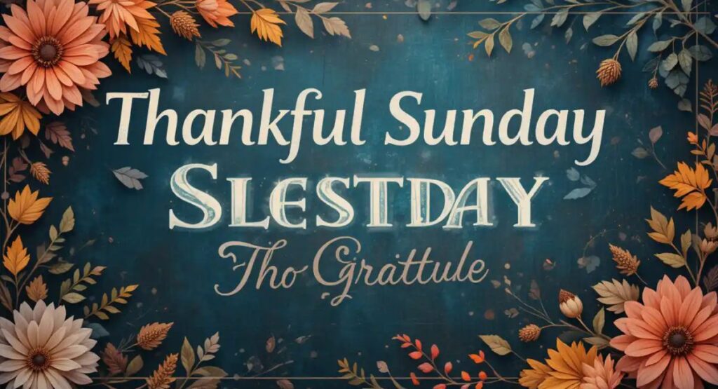 Sunday Blessings