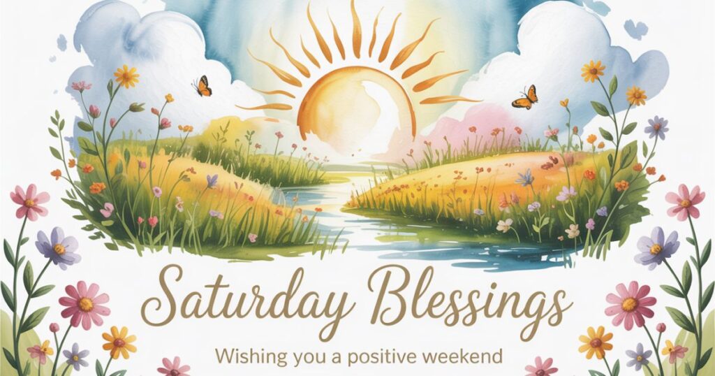 Saturday Blessings