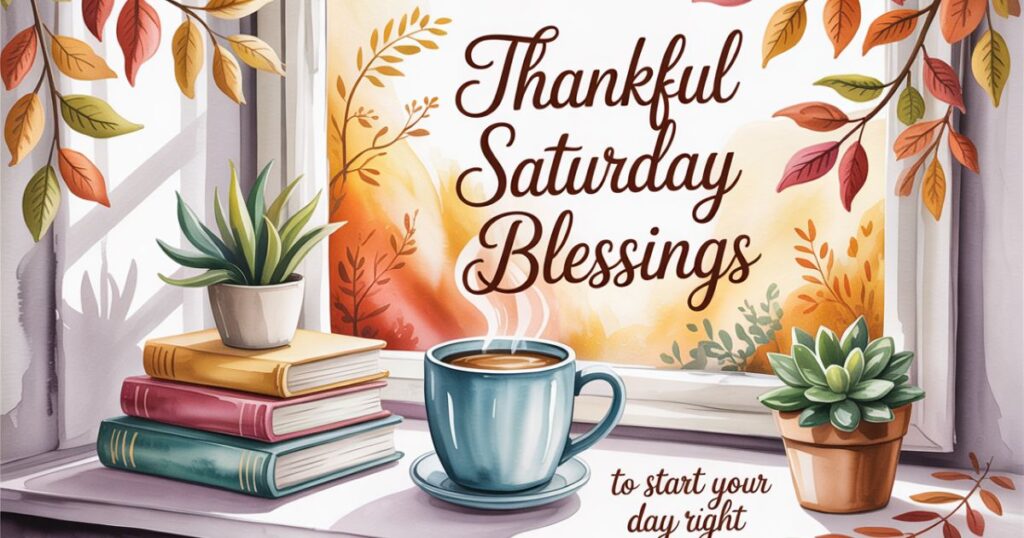 Saturday Blessings