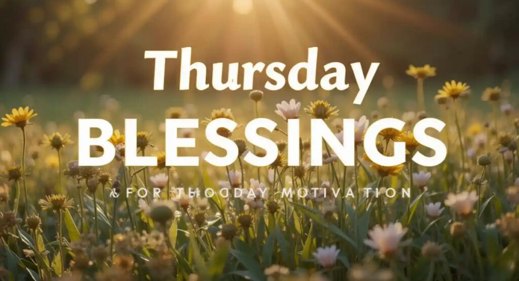 Spiritual Inspiration Thursday Blessings