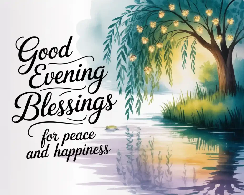 good evening blessings and prayers