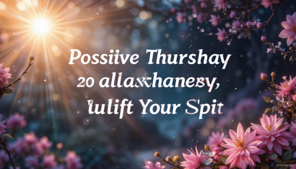 good morning thursday inspirational blessings