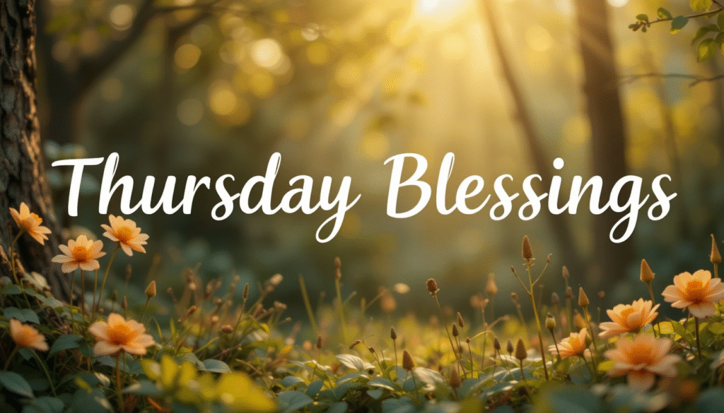 good morning thursday inspirational blessings