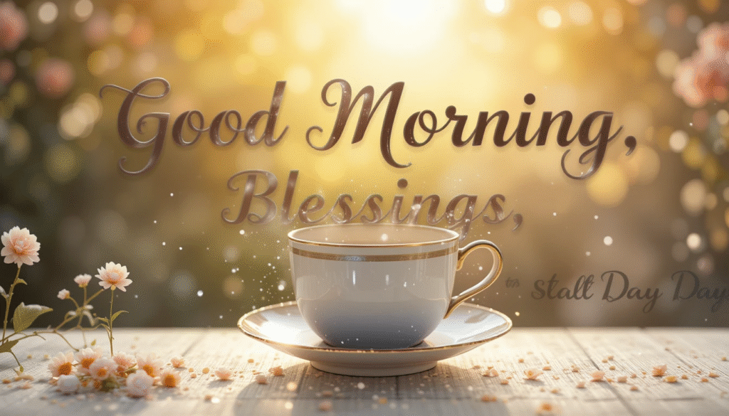cute good morning blessings