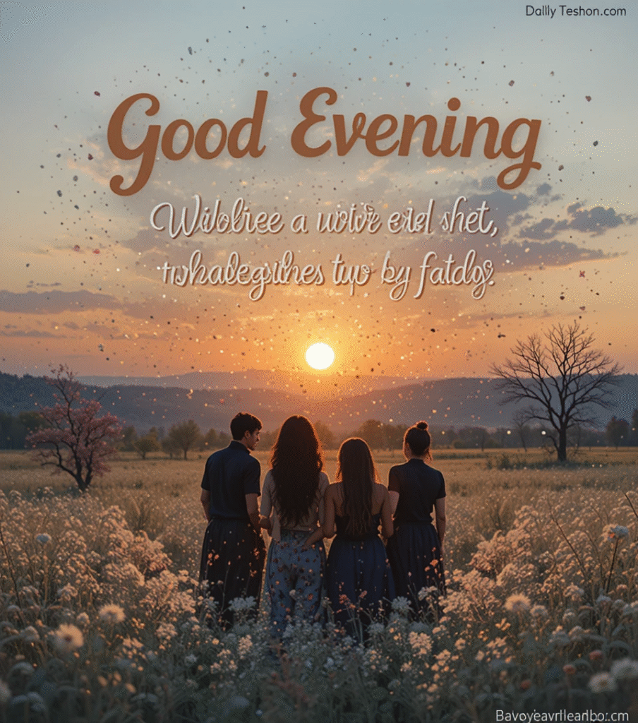 good evening blessings and prayers