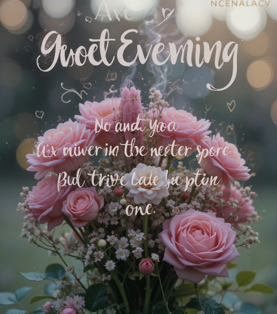 good evening blessings and prayers