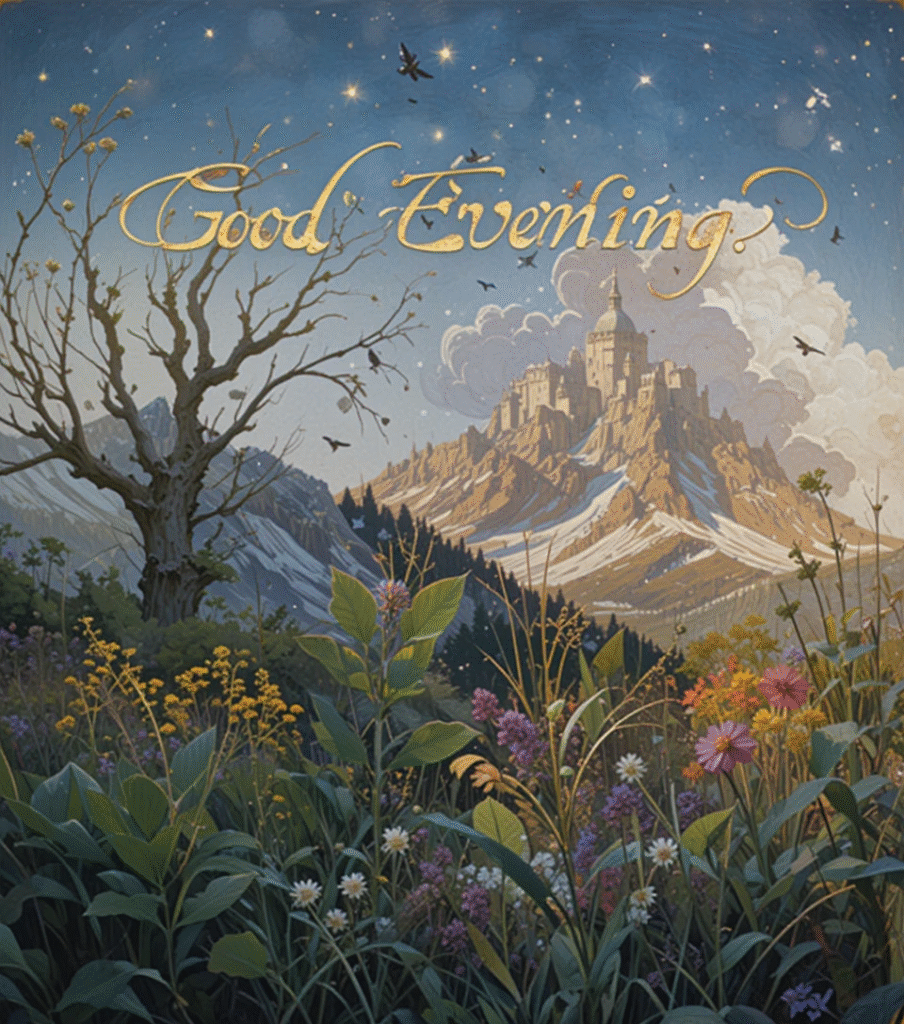 good evening blessings and prayers