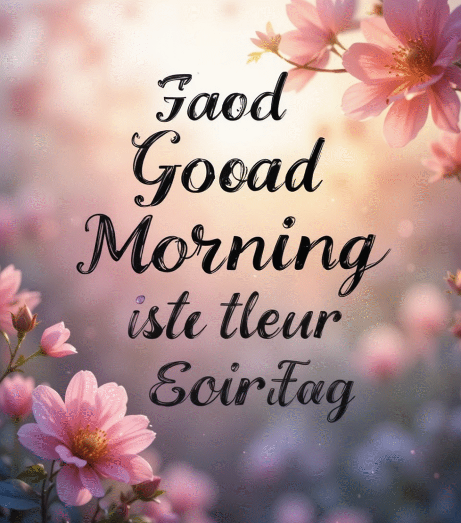 positive good morning blessings