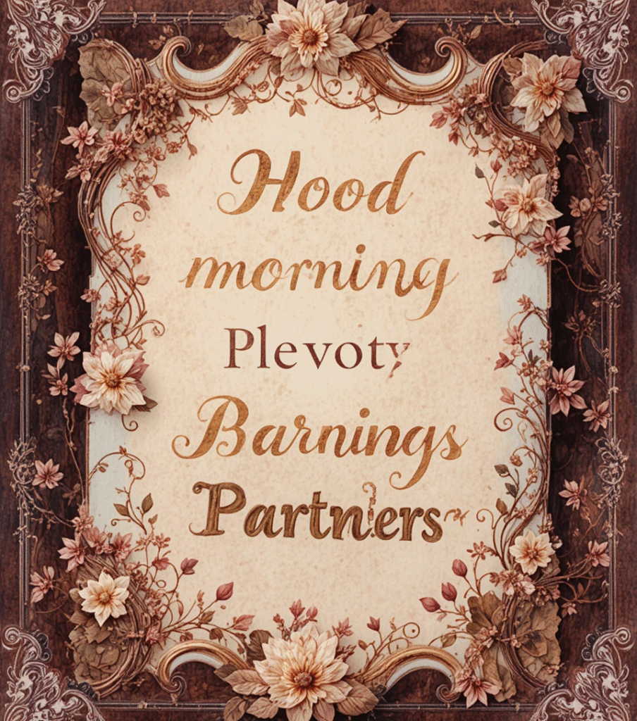 positive good morning blessings