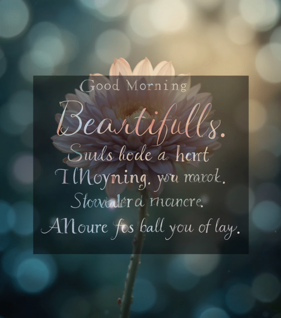 positive good morning blessings