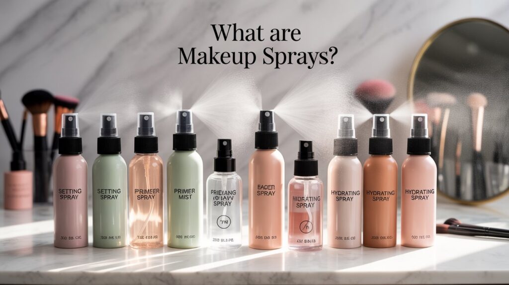 fixing spray vs setting spray