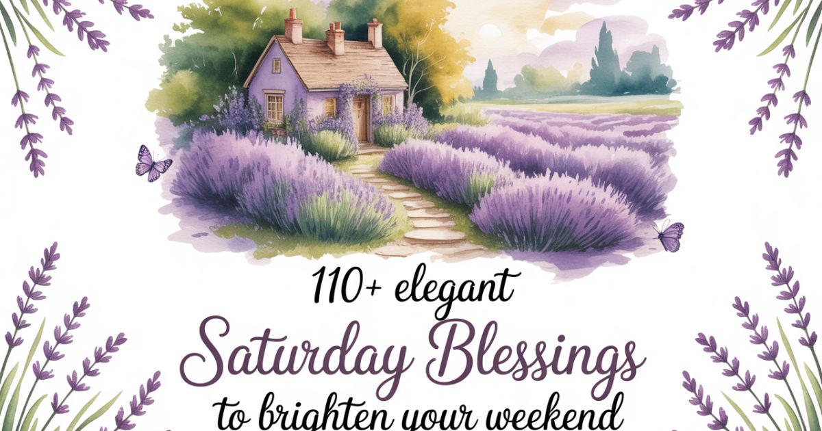Saturday Blessings