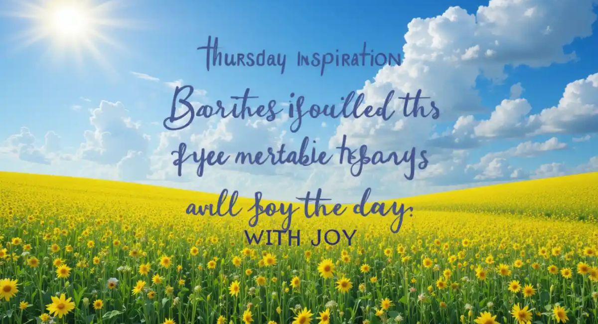 spiritual inspiration thursday blessings