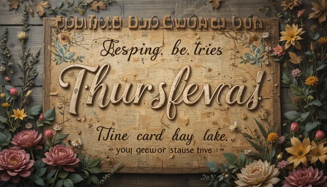 Thursday Blessings and Prayers Bible Verses