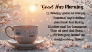 cute good morning blessings