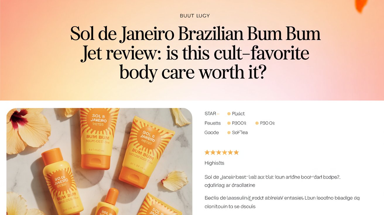 Sol de Janeiro Brazilian Bum Bum Jet Set review
